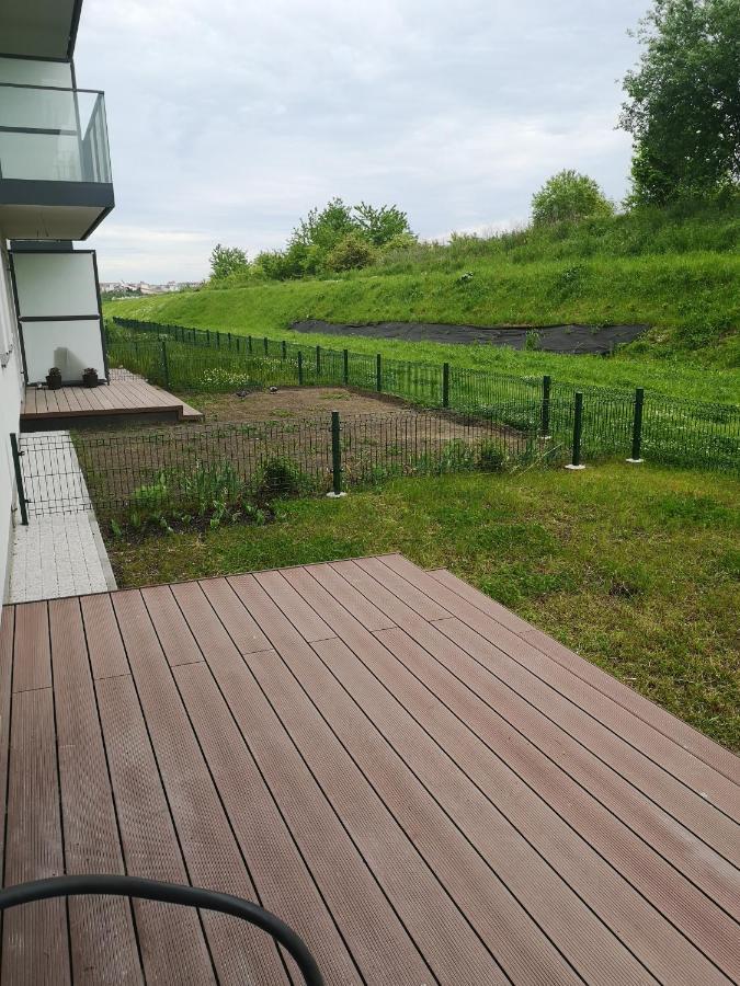 Apartament Z Tarasem I Ogrodem Blisko Centrum Gdańsk Exterior foto