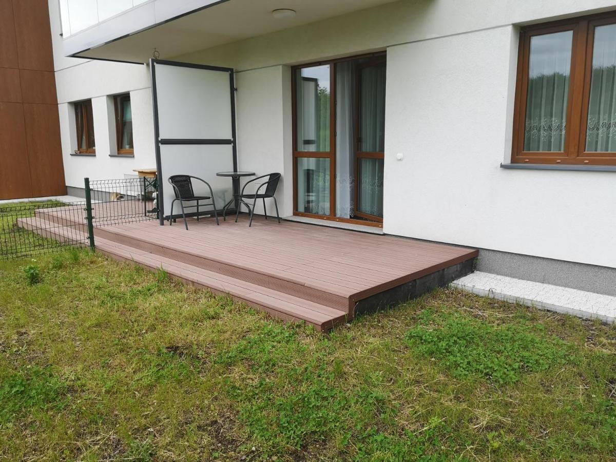 Apartament Z Tarasem I Ogrodem Blisko Centrum Gdańsk Exterior foto
